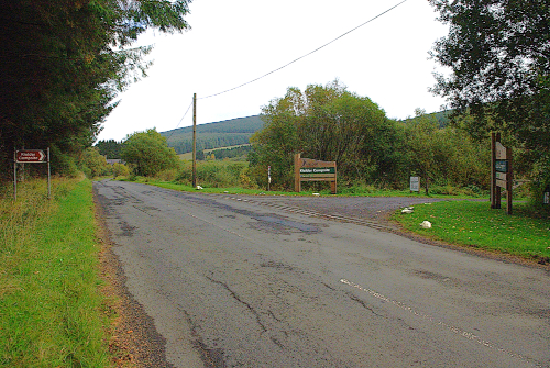 Entrance for contact page